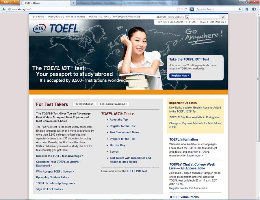 چگونه مدرک تافل (TOEFL) بگیریم؟ مدرک تافل (TOEFL) به چه دردی می خورد؟ منابع مطالعاتی برای اخذ مدرک تافل (TOEFL) چیست؟ اعتبار مدرک تافل (TOEFL) چقدر است؟ مدرک تافل (TOEFL) برای مهاجرت به چه کشورهایی مورد نیاز است؟ نمره مدرک تافل (TOEFL) حداقل بایستی چند باشد؟ چگونه به مطالعه تافل (TOEFL) بپردازیم؟